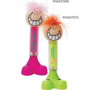 Happy Highlighter Goofy - Highlighter With Head Shape On One End And Shoe Shaped Cap On The Other