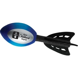 Funky - Blue - Foam Flyer Made Out Of Soft, Squeezable Material. 6 1/2" X 2"