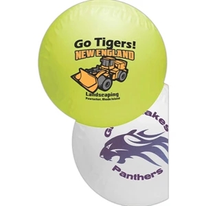 Mini Soft Vinyl Baseball, 4 1/4". Features A Re-inflatable Athletic Valve