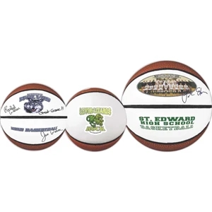 Wilson (r) - Full Size High Quality Composite Leather Basketball With White Autograph Panels