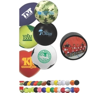 Camo Foam Stress Reliever Ball Is A Fun And Inexpensive Way To Advertise