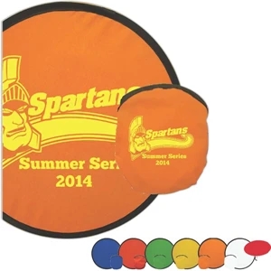 Foldable Disc Flyers Comes With A Compact Pouch That Fits Easily In Pockets