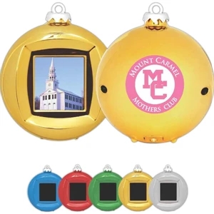 Digital Picture Ornament Includes 2aa Batteries, Usb Cord And Instruction Sheet