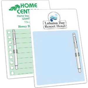 1 Color - Magnetic Memo Board With Dry Erase Surface Furnished In Poly Bag With 2 Magnets