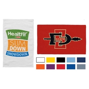 Specialty Printed-colors - Promo Weight, Hemmed Terry Event Towel, 11" X 18"