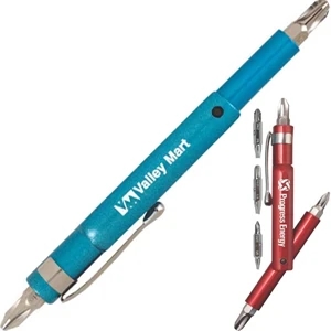 Sabertooth T-driver(tm) - Screwdriver With Swivel Design For Maximum Leverage And Pocket Clip