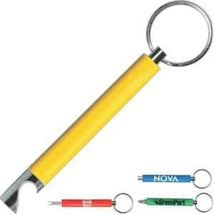 Pocket Partner (tm) - Key Tag With Option Of Sturdy And Reliable Tool Tops