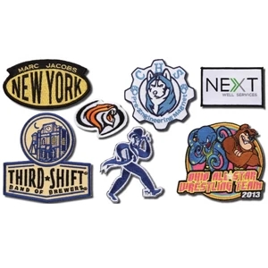 75% Embroidery - Custom Embroidered 3 1/2" Patch With Sew-on Style Backing