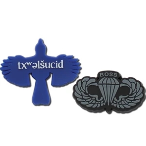 3/4" - Fun And Flexible Single Sided Custom Design Pvc Pin/pull With Butterfly Clutch