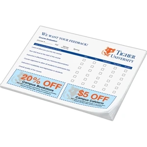 Post-it® Custom Printed Super Sticky Notepad - 6" x 8"