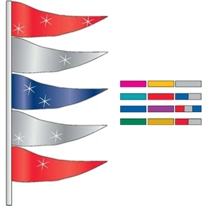 Metallic Totem Antenna Pennants - Kit