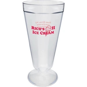 21 oz. Nostalgic Plastic Malt Glass