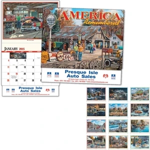 America Remembered - Thirteen Month Appointment Calendar With Paintings By Ken Zylla