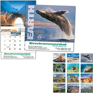 Earth - Thirteen Month Appointment Calendar With Photos From Around The Globe