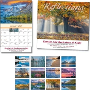 Catholic Reflections - Thirteen Month Appointment Calendar With Photos Paired With Spiritual Verses
