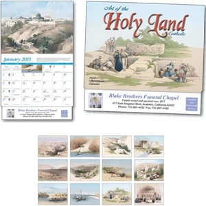 Art Of The Holy Land - Thirteen Month Appointment Calendar With Church Symbols, Laws And Fasting Days