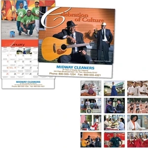 A Celebration Of Culture - Thirteen Month Appointment Calendar With An Inspirational Quote Each Month