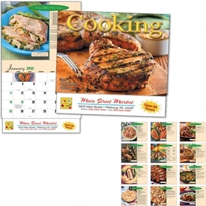 A Taste For Cooking - Thirteen Month Appointment Calendar With Photos And Recipes