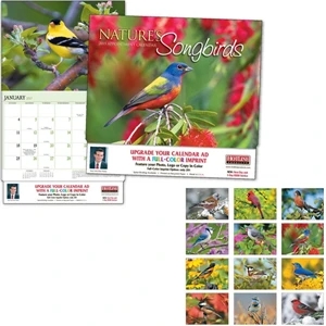 Nature's Songbirds - Thirteen Month Appointment Calendar With A Close-up View Of Colorful Birds
