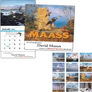David Maass - Thirteen Month Appointment Calendar With Full-color Insets And Descriptions