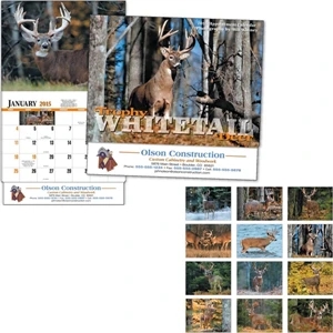 Trophy Whitetail Deer - Thirteen Month Appointment Calendar With Photographs By Bill Kinney