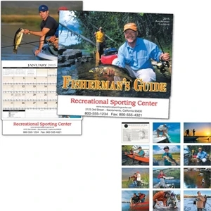 Fisherman's Guide - Appointment Calendar With Monthly Fish Activity Forecasts And Fishing Information