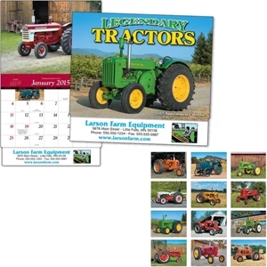 Legendary Tractors - Thirteen Month Appointment Calendar Featuring Farm Machinery