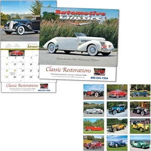 Automotive Classics - Thirteen Month Appointment Calendar With Car Images