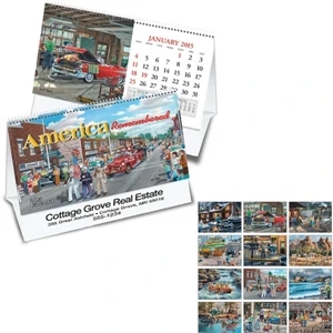 America Remembered - Thirteen Month Desk Tent Calendar Featuring The Art Of Ken Zylla