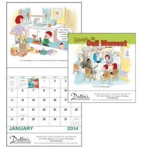 Stapled, 13-month 2015 Calendar With A Humorous Look At The Joys Of Family Life