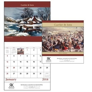 Currier & Ives - Stapled 13-month 2015 Calendar With Images From America's Favorite Illustrators