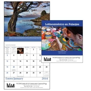 Latinoamerica En Paisajes - Stapled 13-month 2015 Appointment Calendar With Scenic Journey Of Latin America