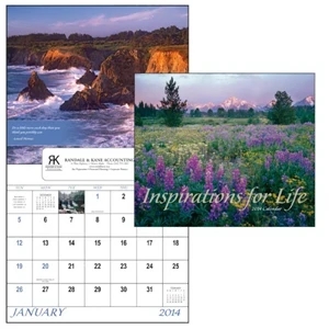 13-month Window 2015 Calendar With Spectacular Scenes And Inspiring Quotes