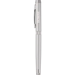 Colonnade - Roller Ball Pen With Brass Cap And Barrel, Black Roller Ball Ink Cartridge