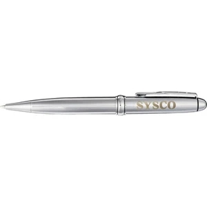 Balmain (r) Concorde - Set Of Brass Roller Ball And Twist Action Ballpoint Pens