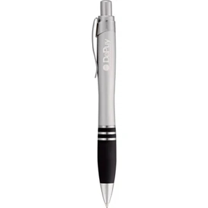 Tria - Click Action Ballpoint Pen With A Brass Barrel And A Blue Ink Cartridge