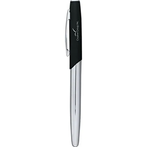 Geneva - Roller Ball Pen With Brass Barrel And Removable Brass Cap, Black Ink