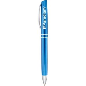 Hemingway - Metal/aluminum Pen. Top Barrel Serves As Retractable Click Action Mechanism