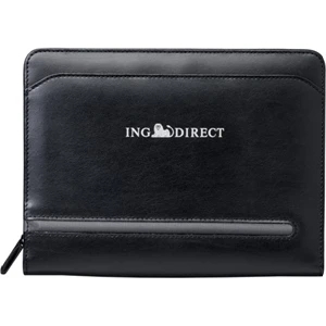 Distinctions - Premier Leather Junior Padfolio With Zippered Closure And Interior Organizer