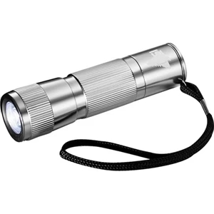 Garrity (r) Workmate (tm) - Led Flashlight With Nylon Belt Holster With Lens Pouch, Made From Aluminum