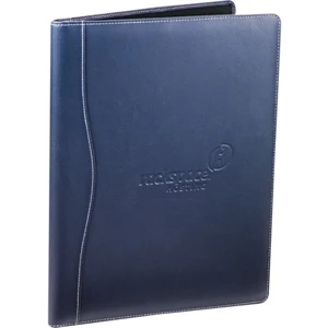 Hampton (r) - Ultrahyde Writing Pad. Documents Pocket And Double Pen Loop Lock Closure