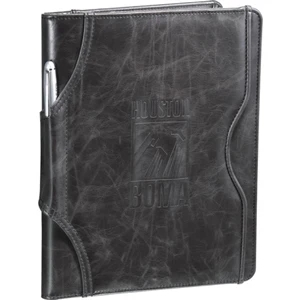 Brixen Journalbooks (r) - Journal With Sixty Sheets Of Lined Paper And An Interior Organizational Panel
