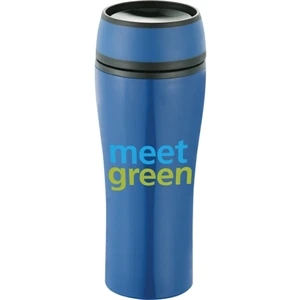 Sleek (tm) - 15 Oz Tumbler With An Innovative 360 Degree Spill Proof Lid