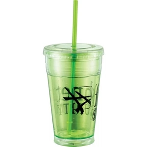 Cool Gear (r) Sedici Chiller (r) - Refreezable 20 Oz Acrylic Tumbler Keeps Your Favorite Beverages Frosty Cold