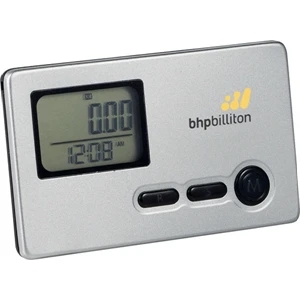 3-axis - Slim Pedometer That Features An Accelerometer To Measure Your Steps