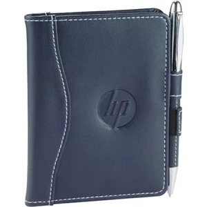 Hampton (r) - Notebook Jotter With Interior Business Card Pocket And Writing Pad