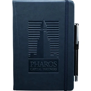 Journalbooks (r) Pedova (tm) - Pocket Bound Journal With Elastic Pen Loop. Includes 80 Sheets Of Lined Paper