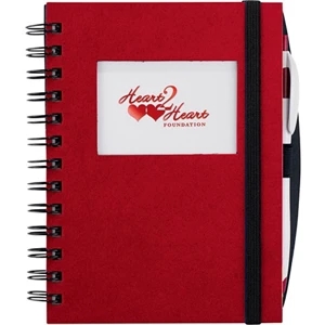 Frame Journalbooks (r) - Chipboard Journal With Rectangle Die-cut Window Cover