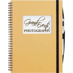 Frame Journalbooks (r) - Large Chipboard Journal With Rectangle Die-cut Window