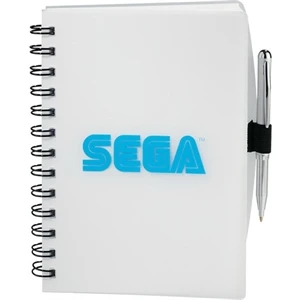Spectra (r) Journalbooks (r) - Journal Book With 100 Sheets Of Spiral Bound Lined Paper And Elastic Pen Loop